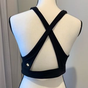 Lululemon black sports bra women’s size medium